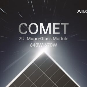 Panou solar fotovoltaic AIKO Comet 2U 650Wp