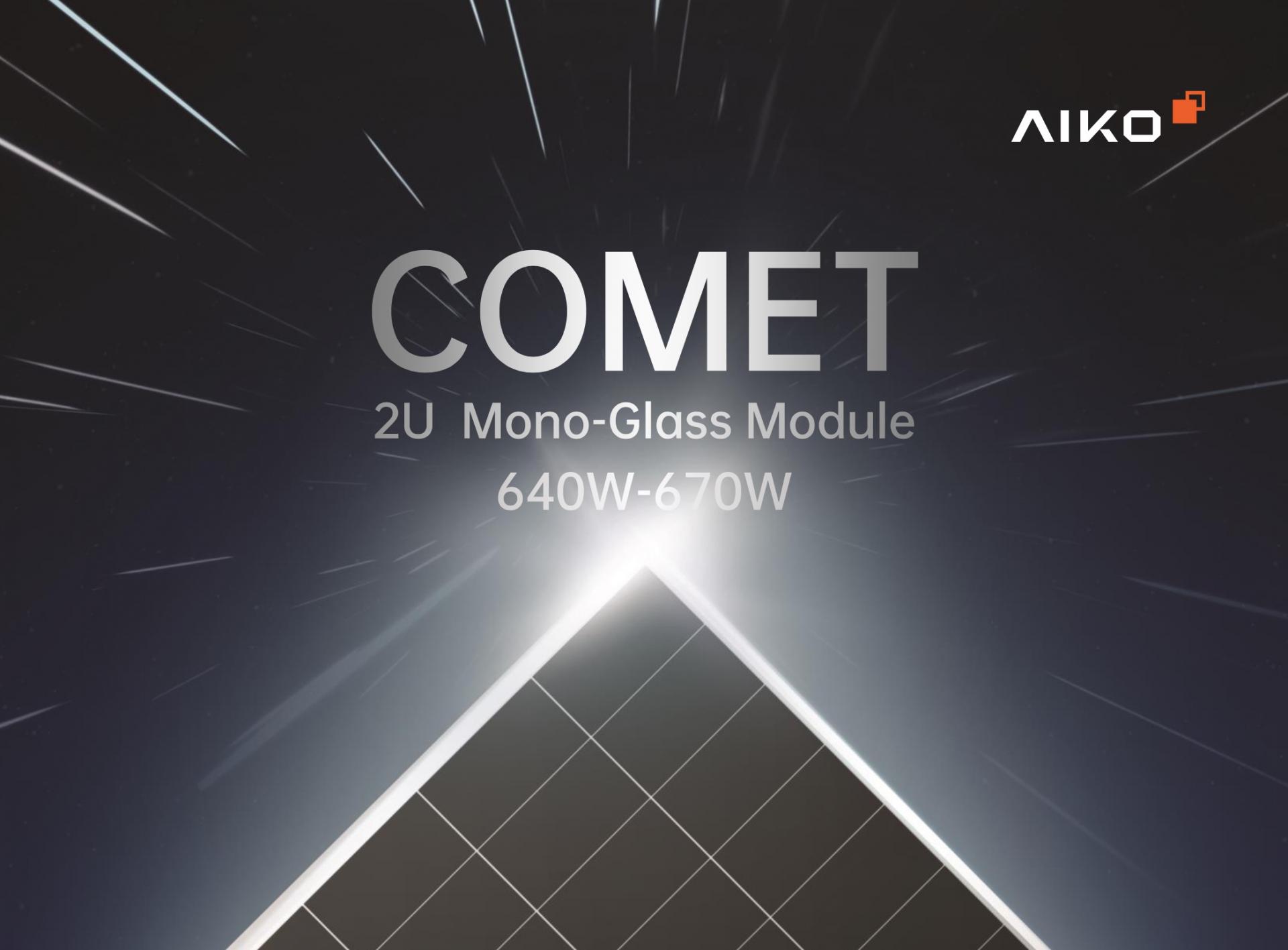 Panou solar fotovoltaic AIKO Comet 2U 650Wp